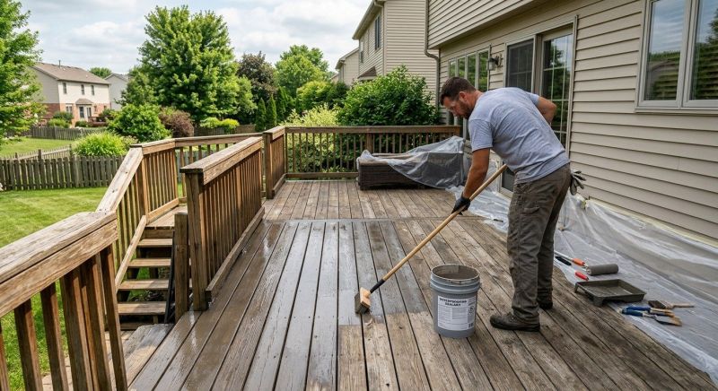 Deck Sealing in Kitsap County, WA